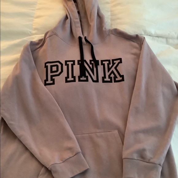 Mauve colored PINK Everyday Lounge Campus Pullover - Picture 2 of 3